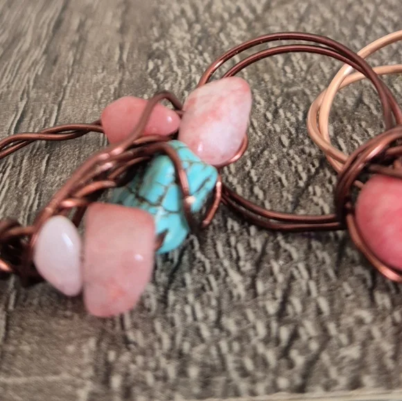 Handcrafted Copper/Vintage Copper Rings Set! - Picture 8 of 11